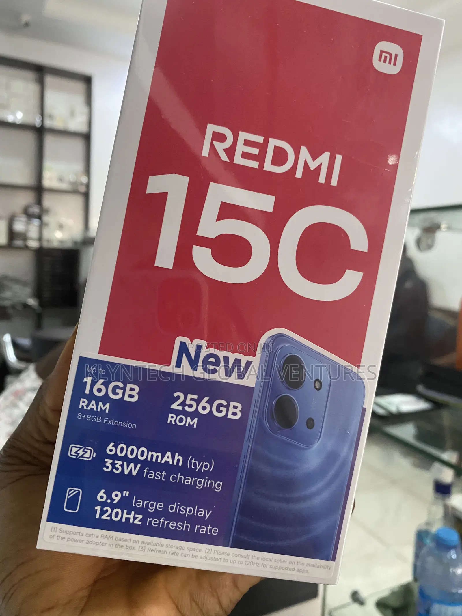 New Xiaomi Redmi 15C 4G 256 GB Black
