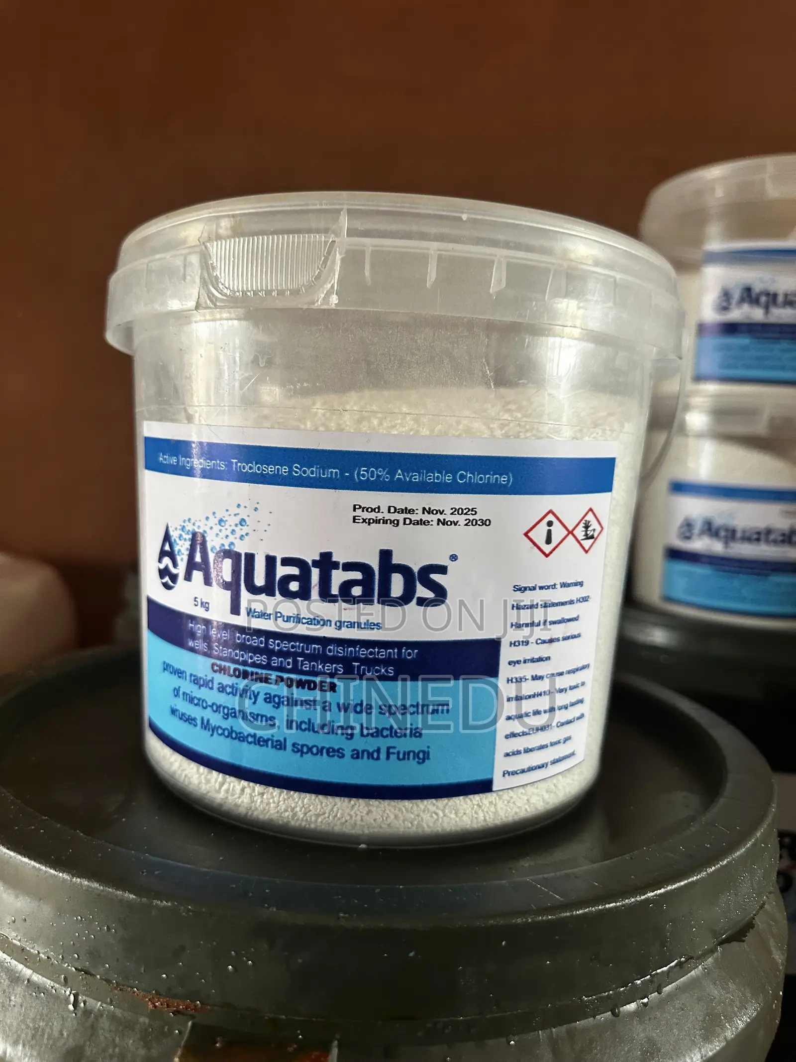 Chlorine Powder Aquatabs Water Purification Granules
