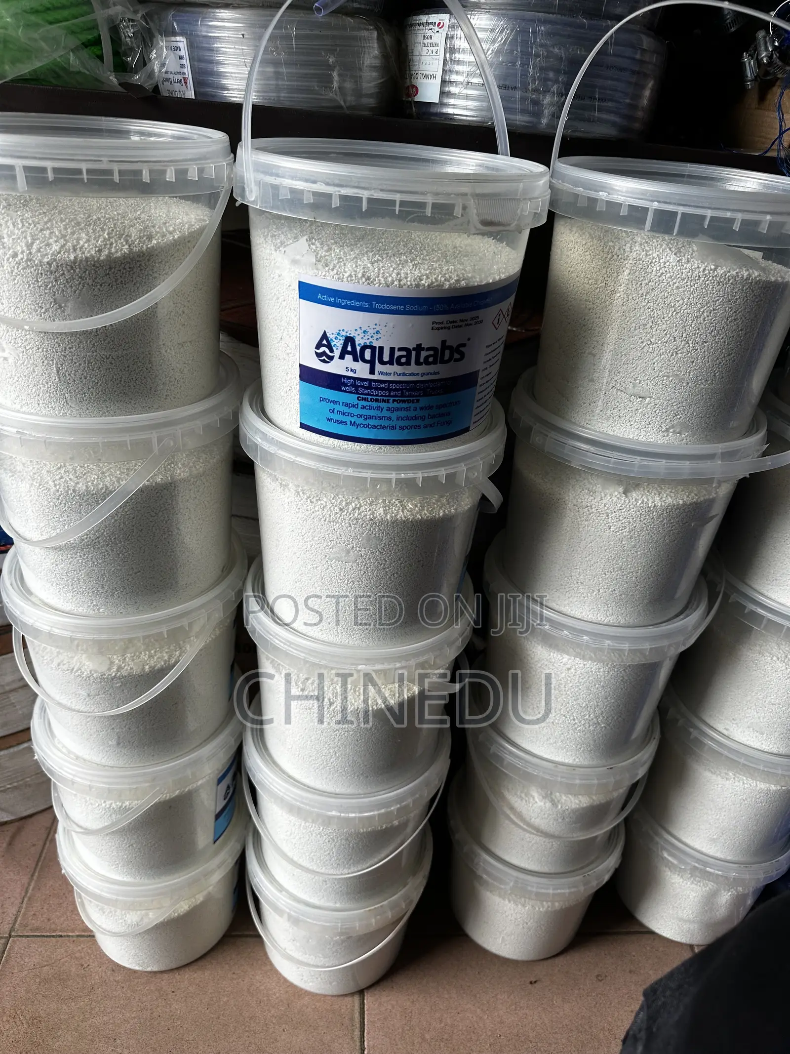 Chlorine Powder Aquatabs Water Purification Granules