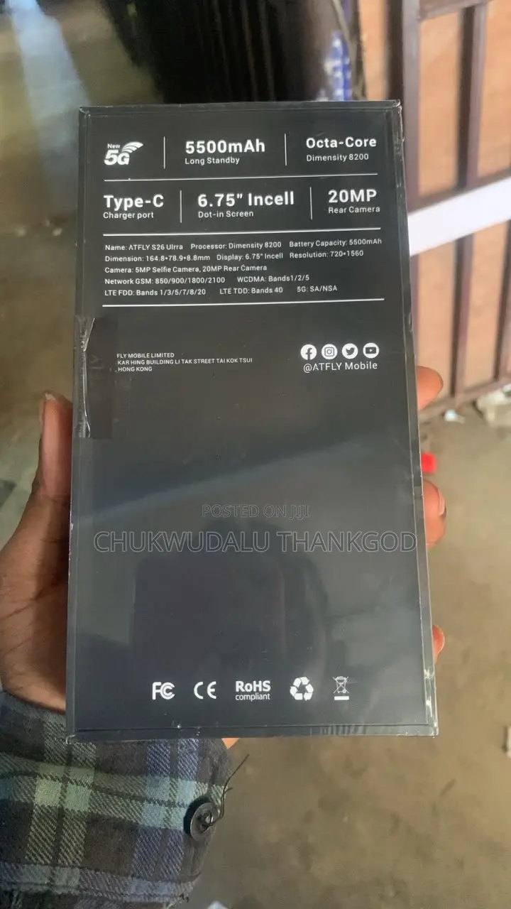 New Fly Nimbus 17 8 GB Black