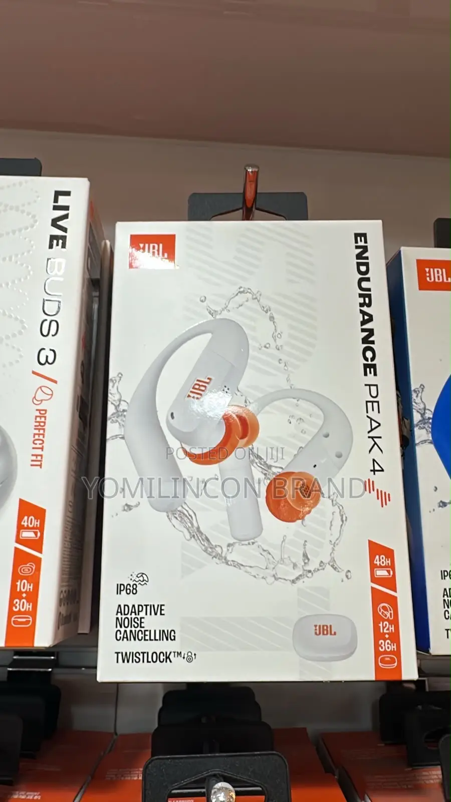 JBL Endurance Peak 4 - Cancelling Sport Earbuds