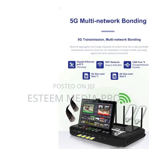 MiNE Media R20-Pro 5G Bonding Video Switcher (Black)
