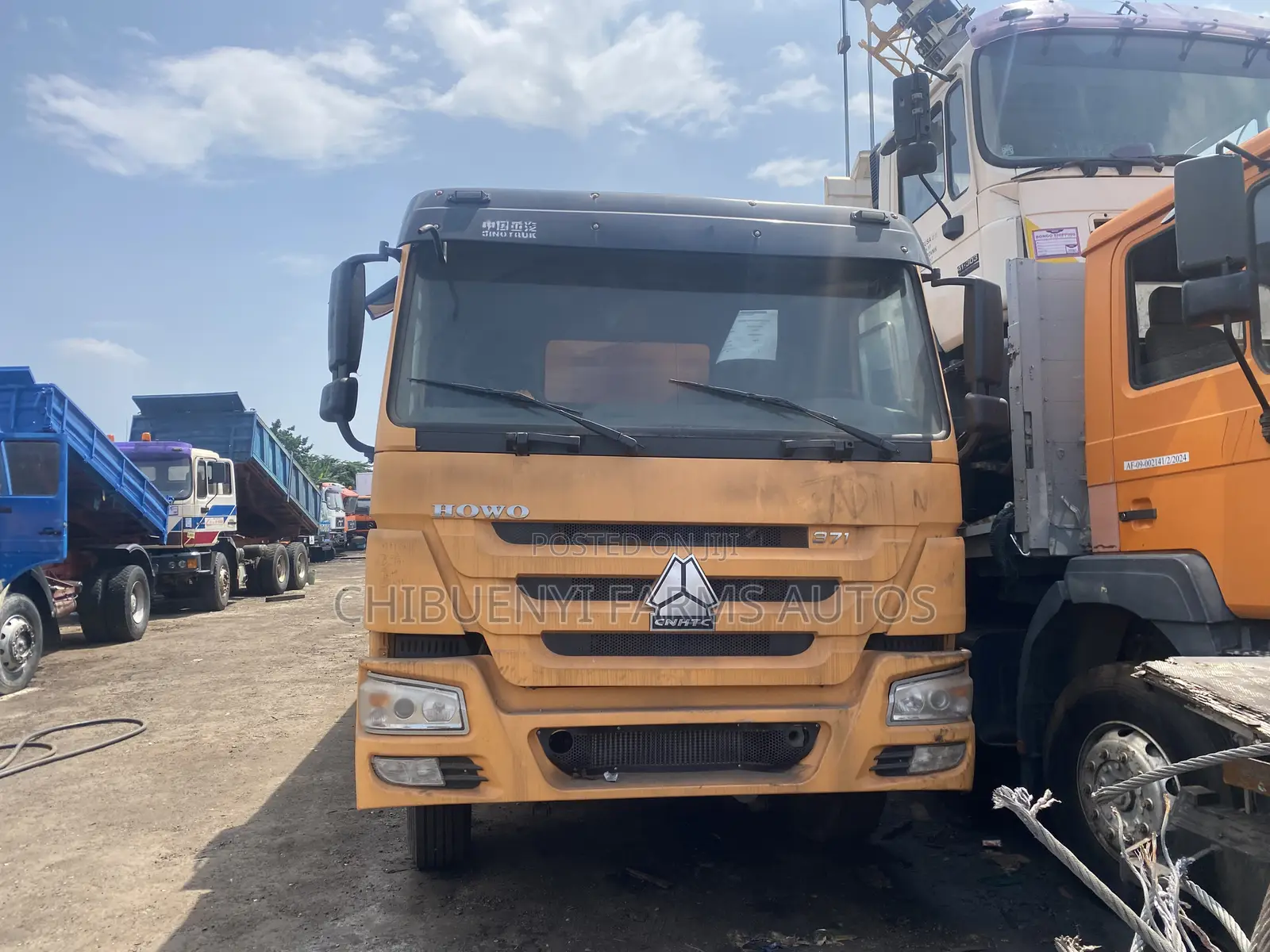 HOWO 371Hp Tipper 12tyres