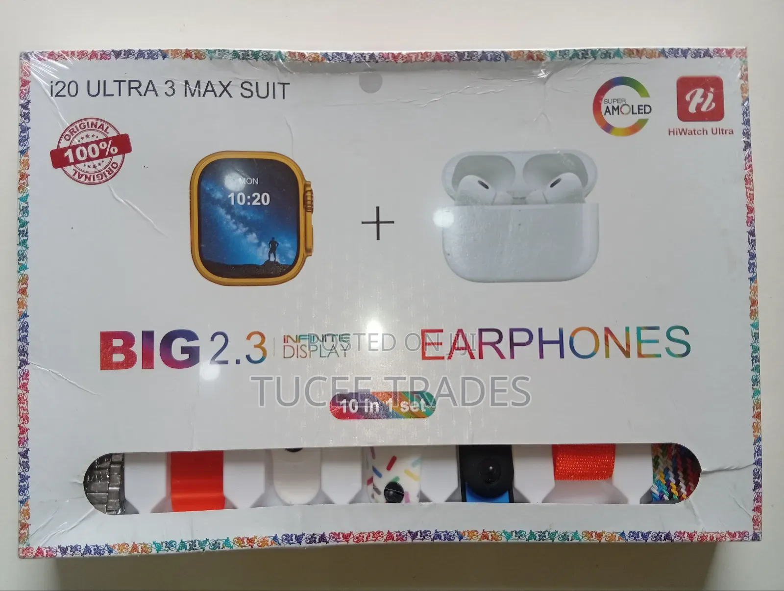 I20 Ultra 10 in 1 Smart Watch