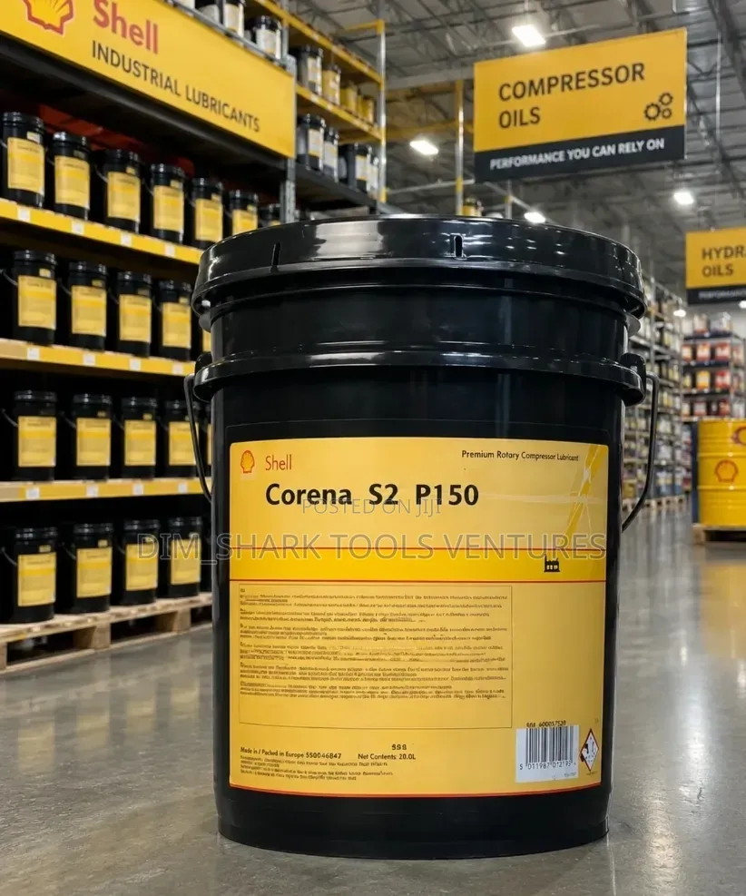 20Litre Shell Corena S2 P150 Premium Rotary Compressor Lubricant