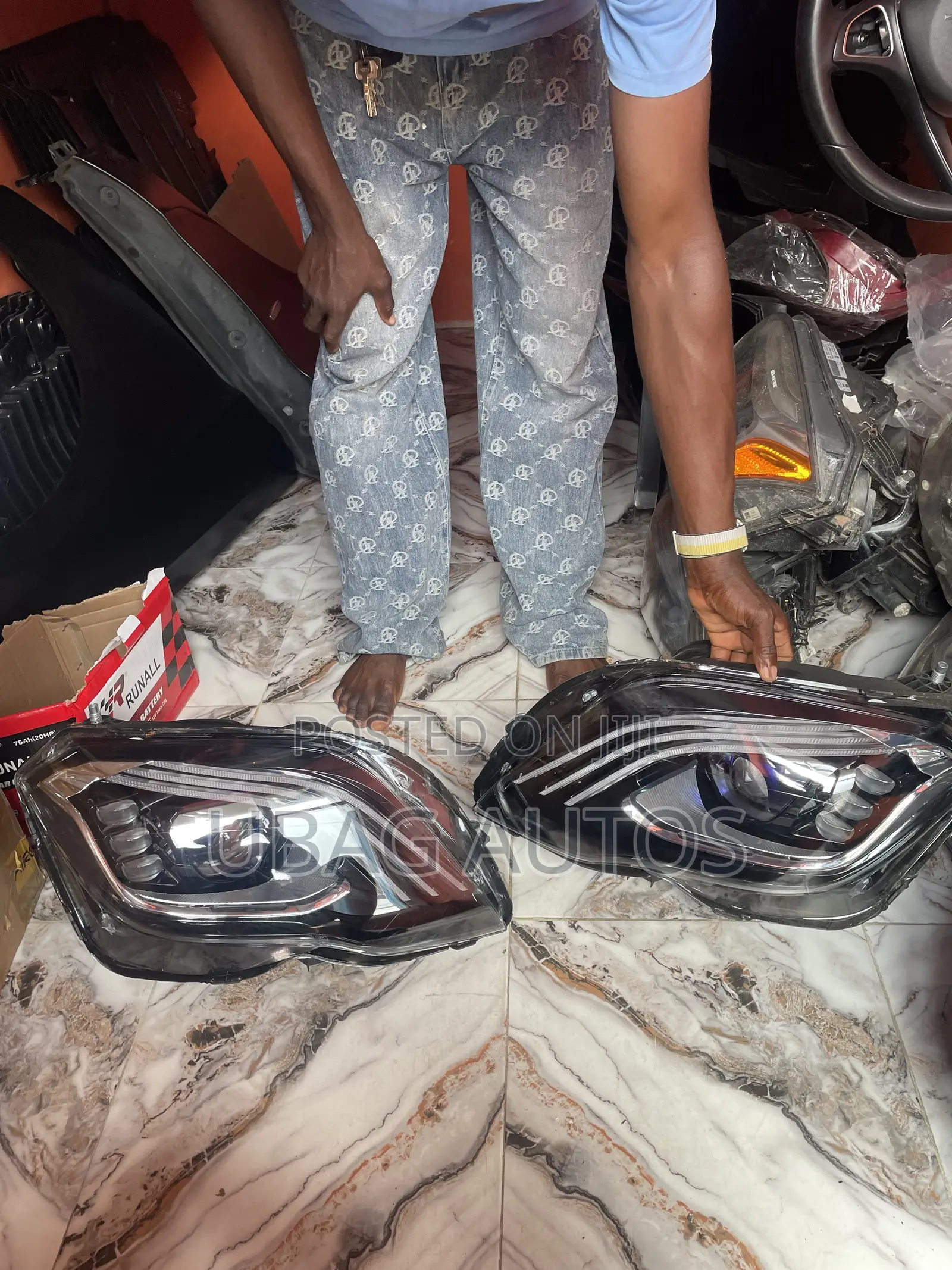 High Quality Mercedes Benz GLK Headlights 2013 Model