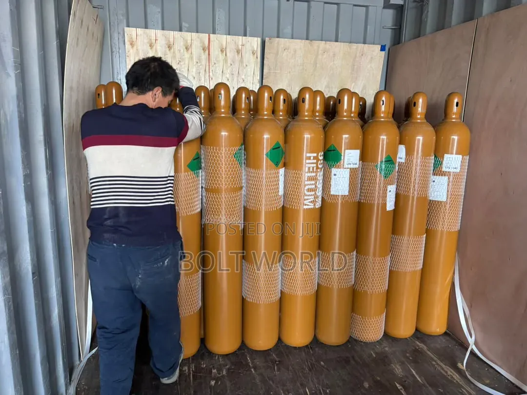 Helium Gas Cylinder and Content 50kg Imported