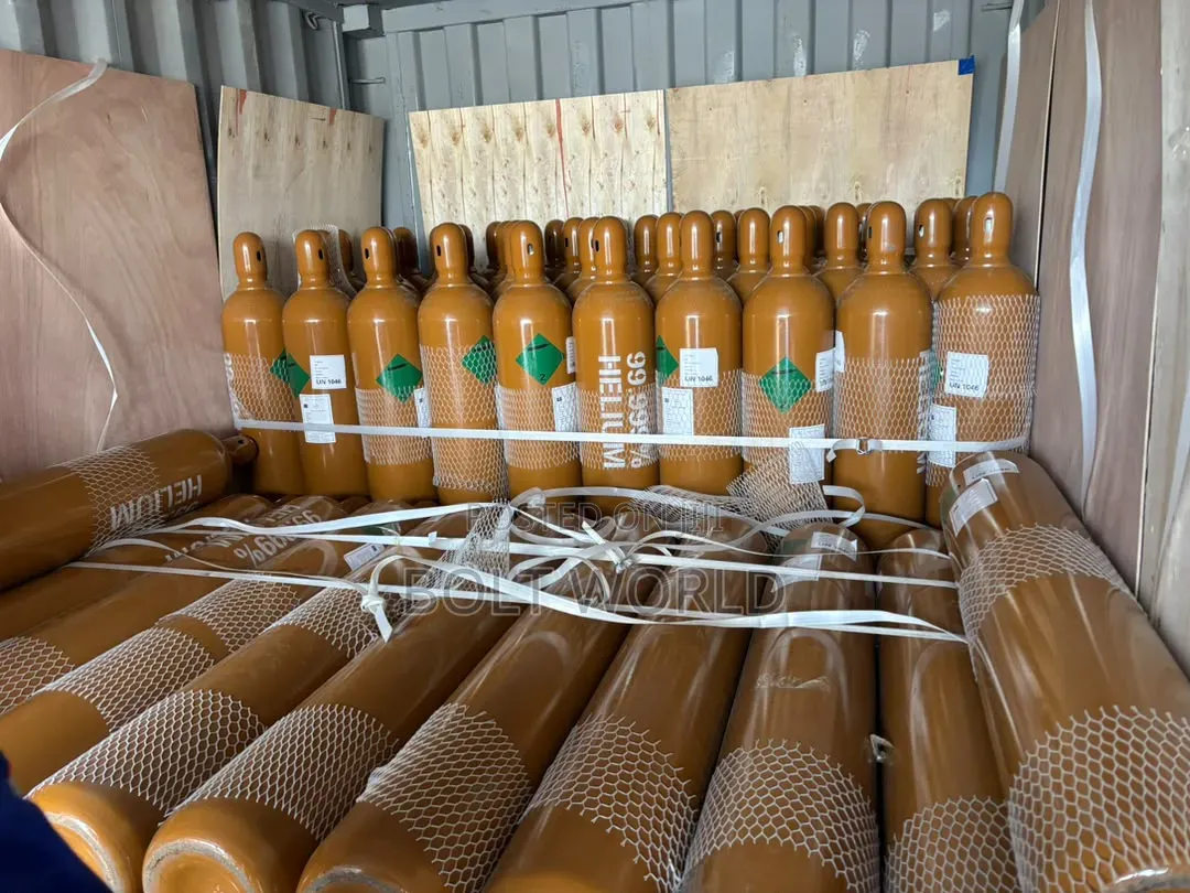 Helium Gas Cylinder and Content 50kg Imported