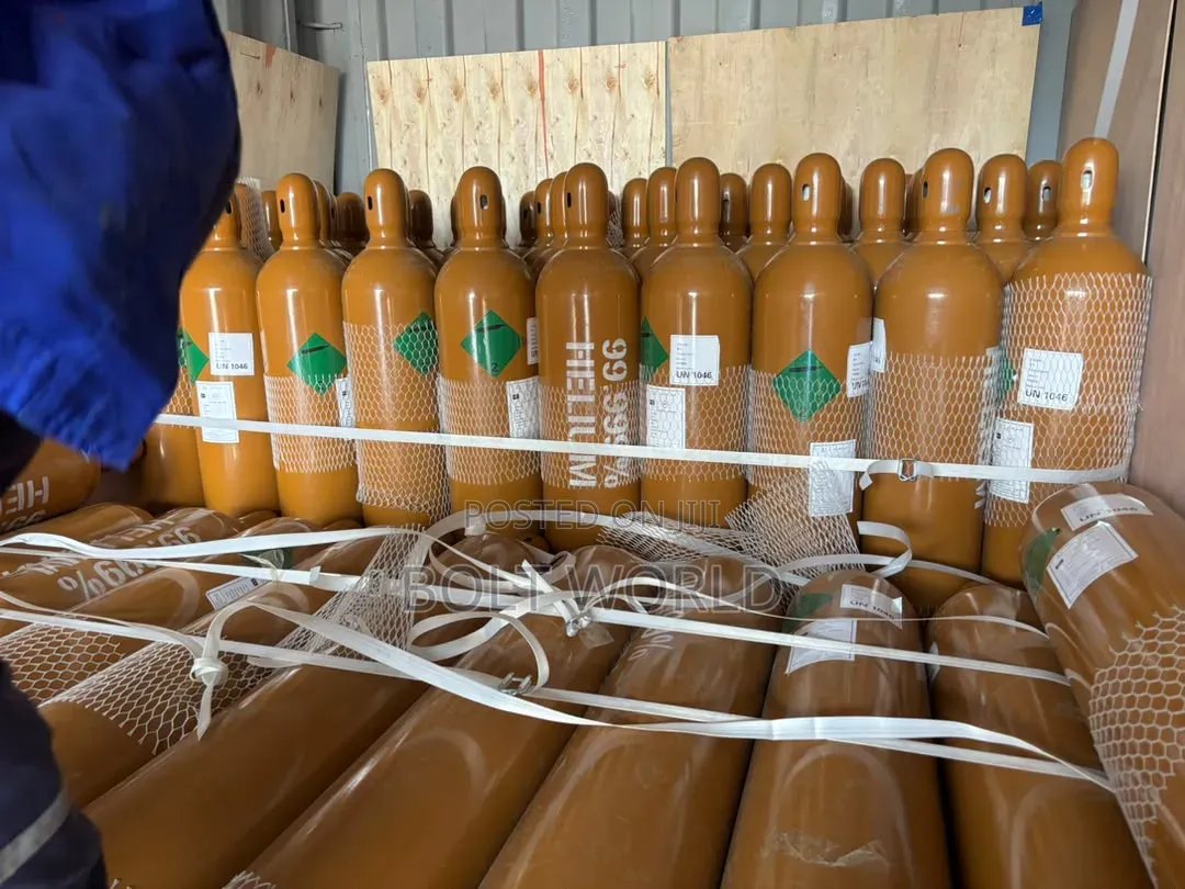 Helium Gas Cylinder and Content 50kg Imported