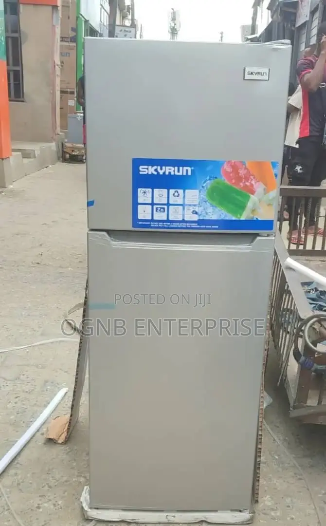 Skyrun Upright Double Door Refrigerator