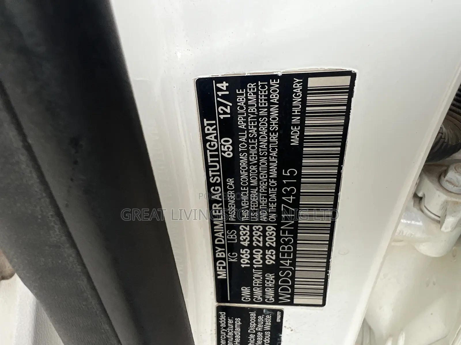 Mercedes-Benz CLA-Class CLA 250 Sedan 2015 White