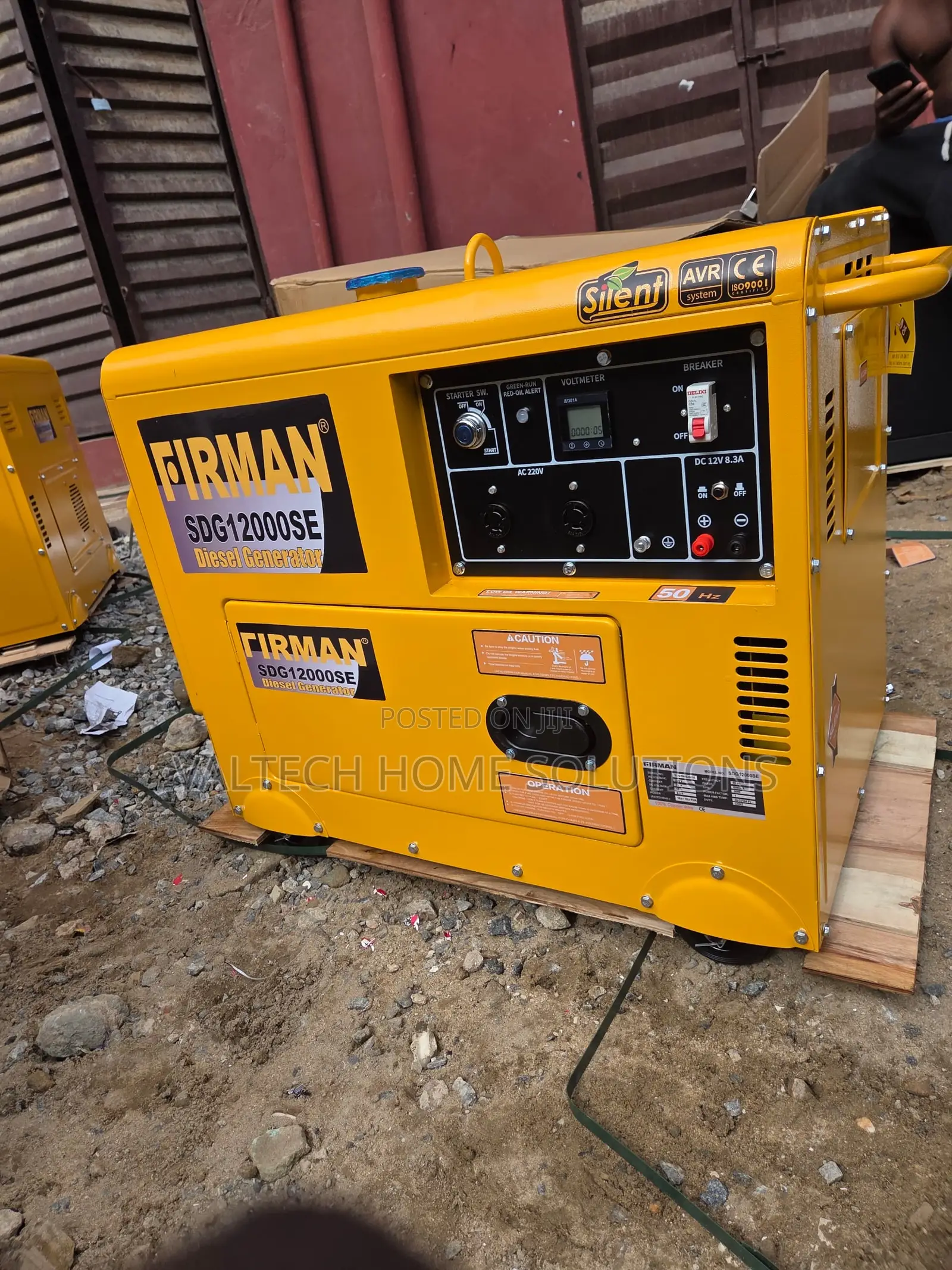 Fireman 12.5KVA Soundproof Diesel Generator – Power You Can Trust