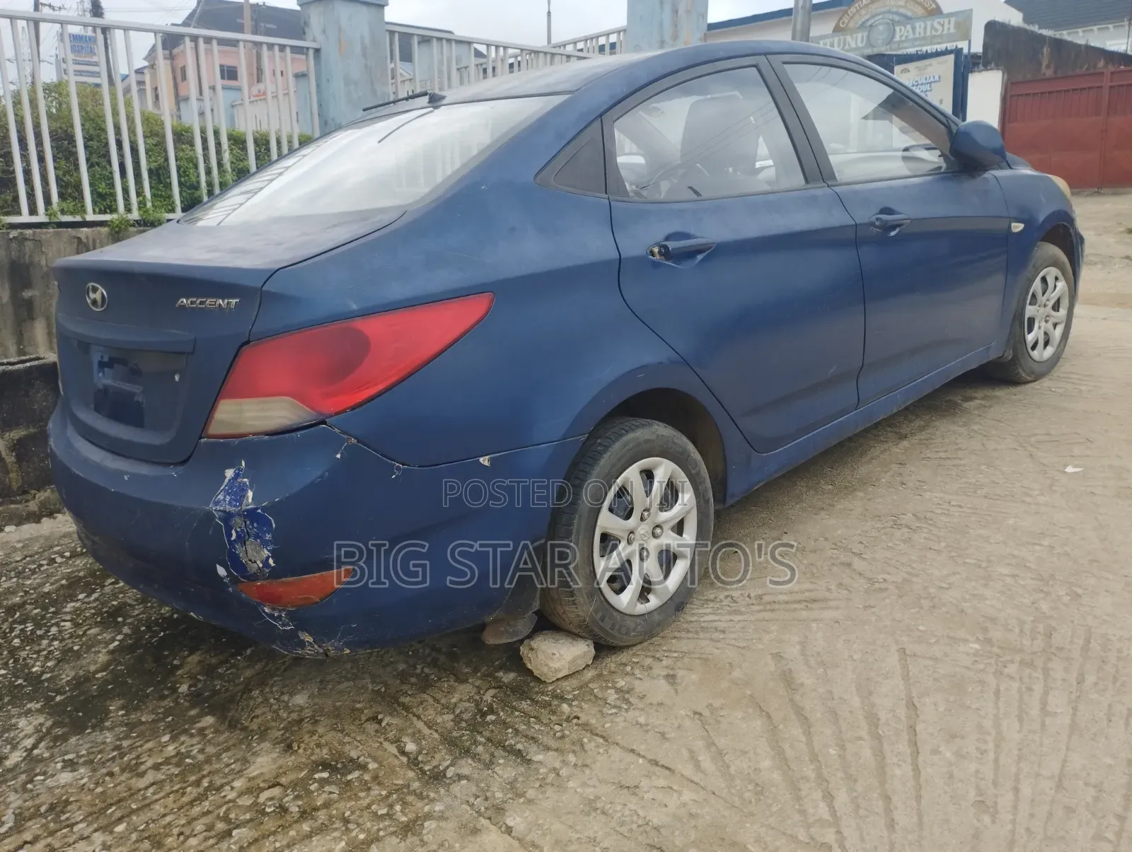 Hyundai Accent 2005 Blue