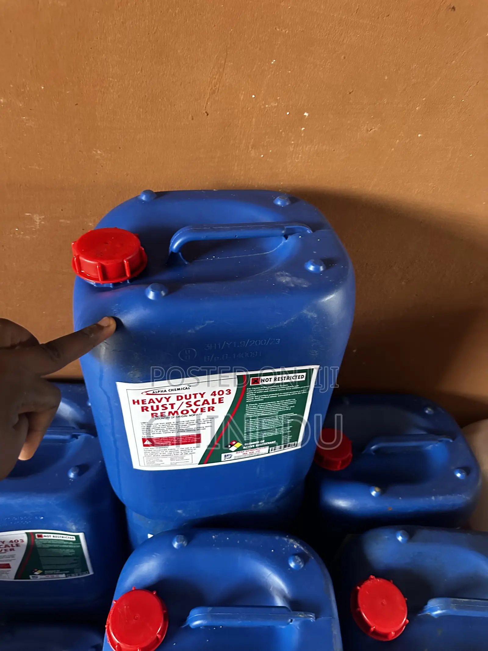 Heavy Duty 403 Rust/Scale Remover 20l