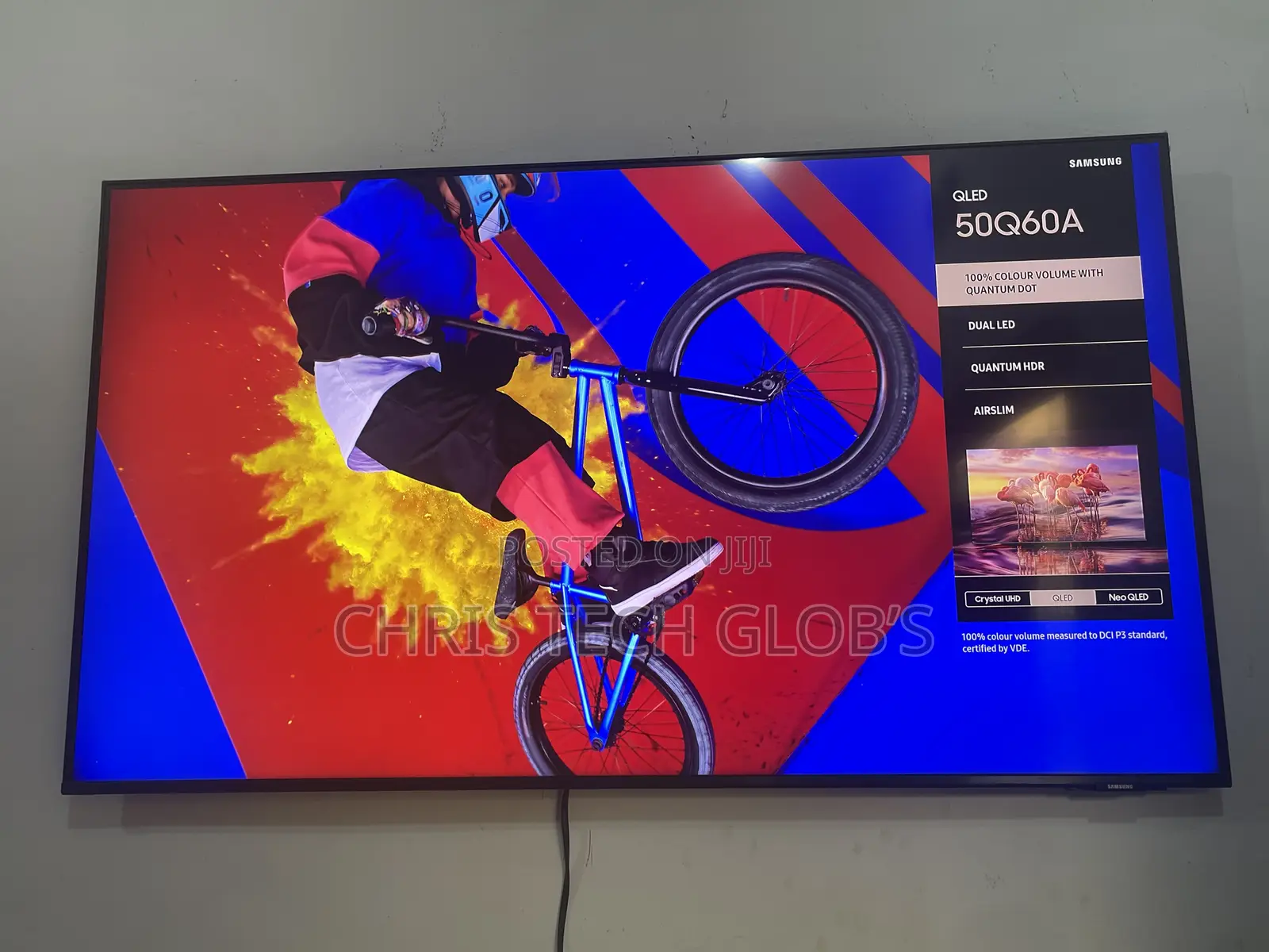 Samsung Qled Airslim 50inches Smart TV 50Q60A