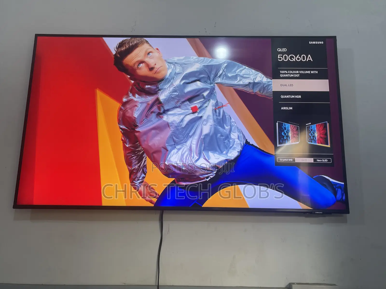 Samsung Qled Airslim 50inches Smart TV 50Q60A