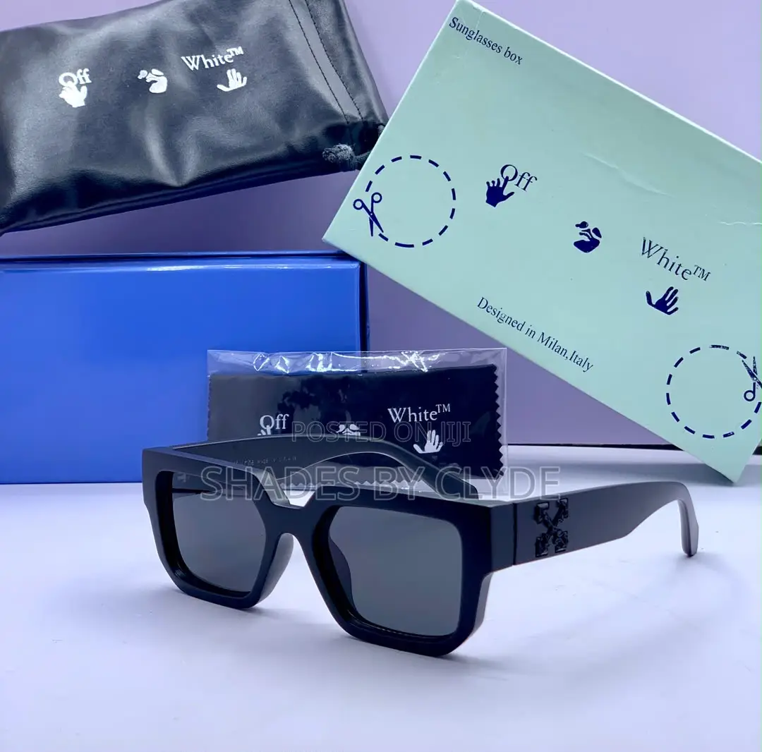 OFF-WHITE Sunglasses - Bold Style, Multiple Lenses!