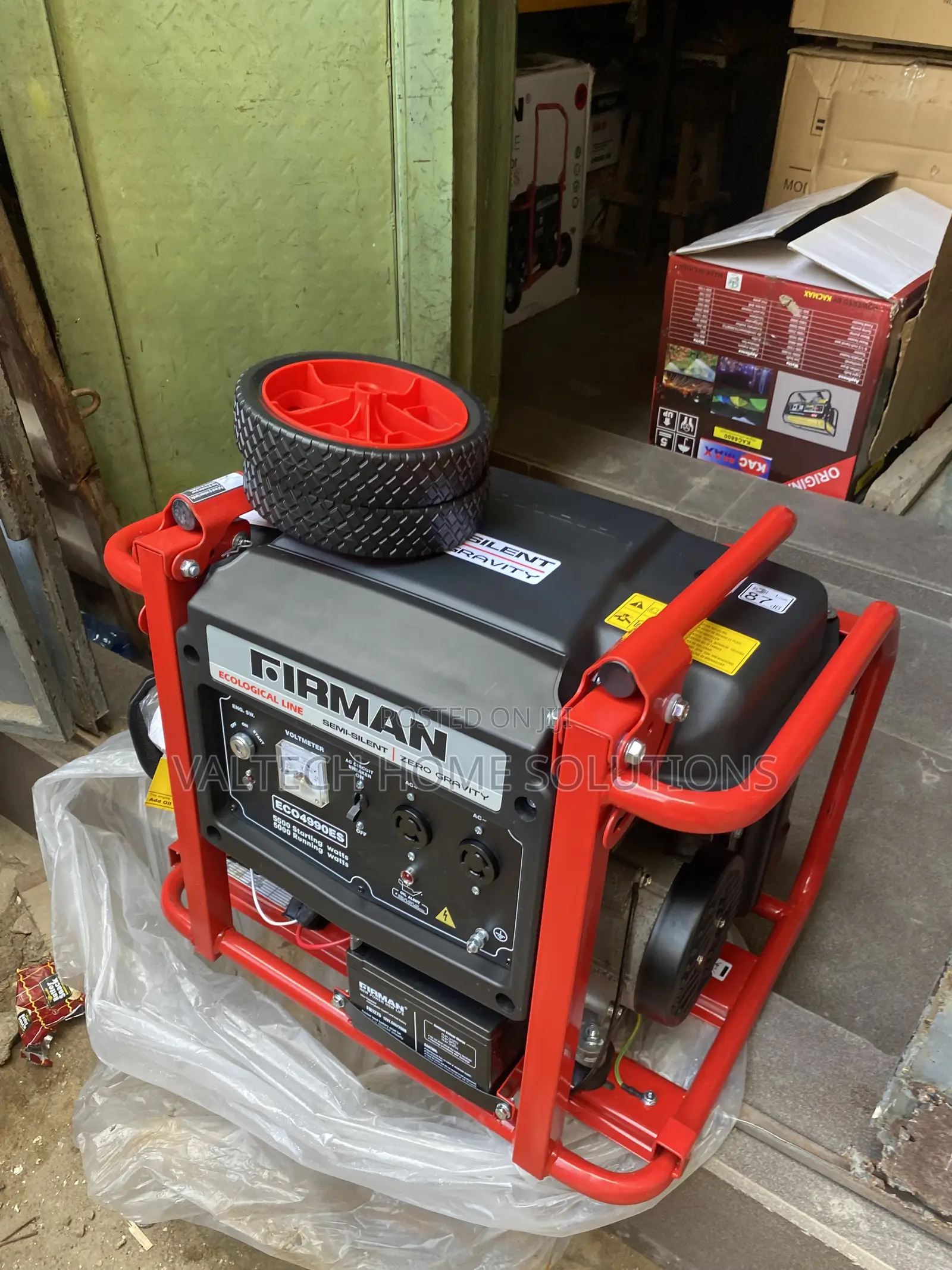 Heavy-Duty 5.5KVA Petrol Generator With 100% Copper Alternator