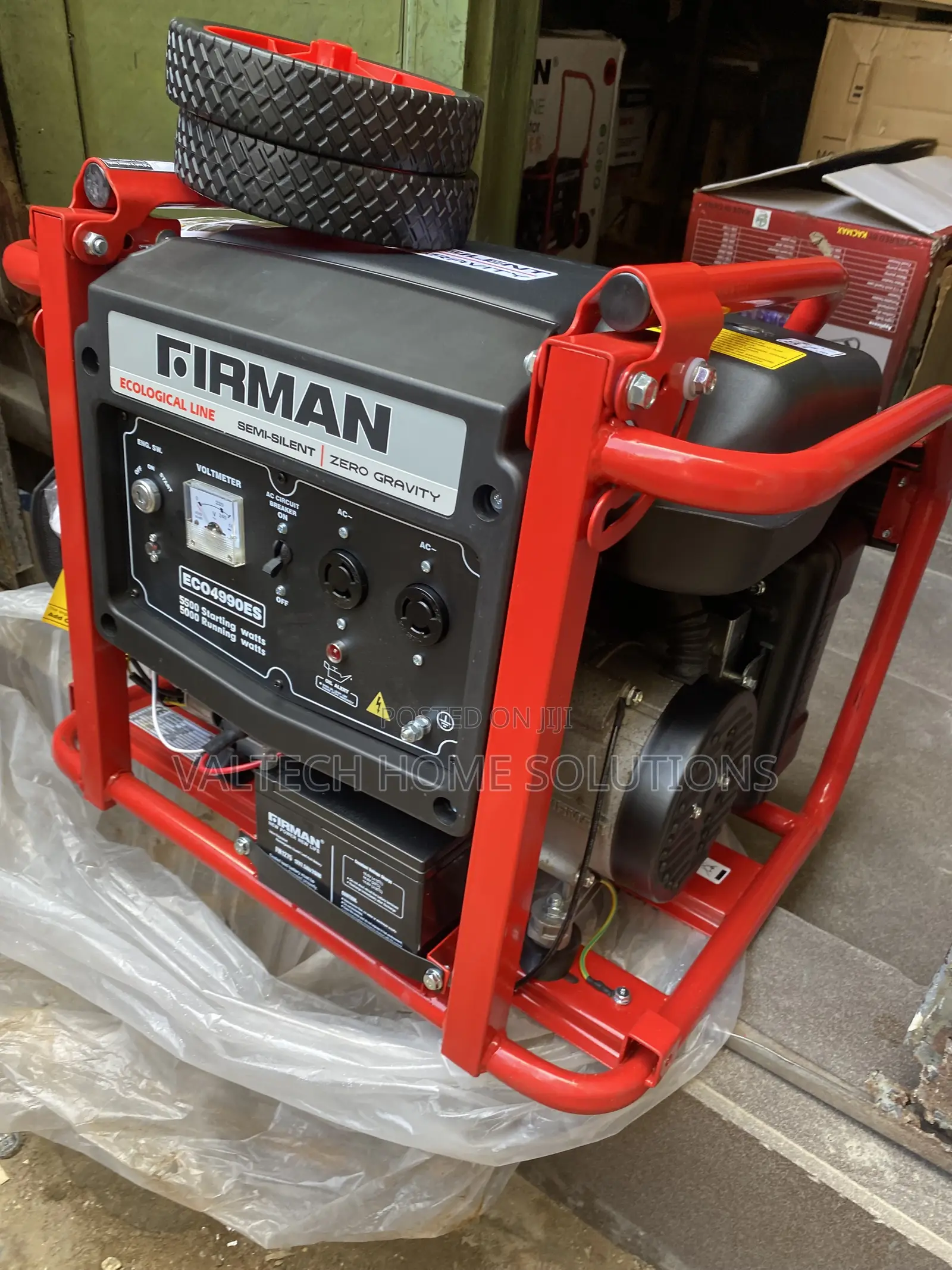 Fuel-Efficient 5.5KVA Petrol Generator – Built to Last