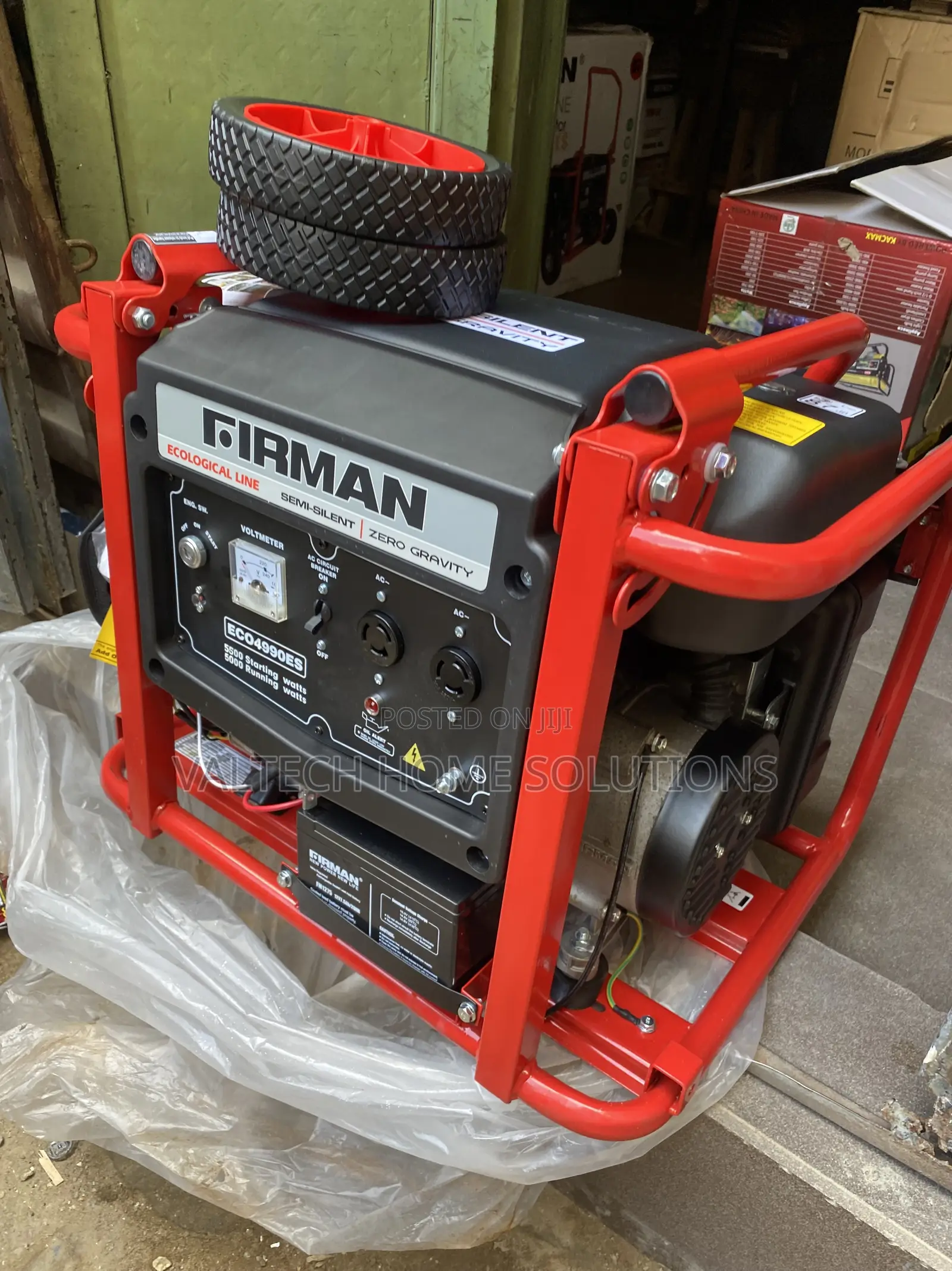 Fuel-Efficient 5.5KVA Petrol Generator – Built to Last