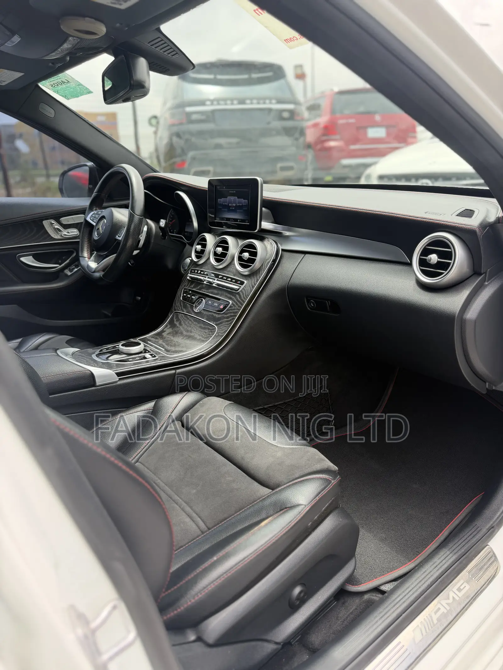 Mercedes-Benz C43 4Matic Sedan AWD (3.0L V6 9AM) 2017 White