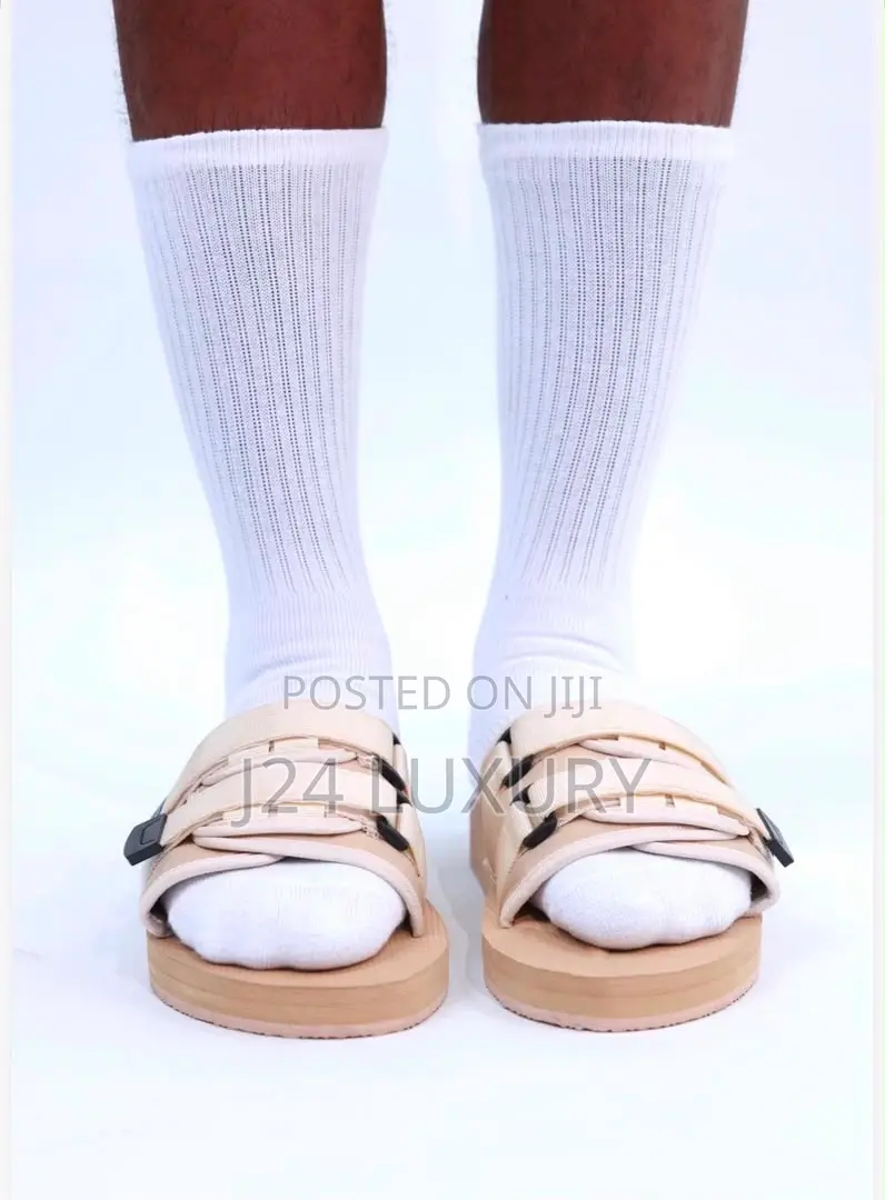 Premium Tech Slides (Low Sole) Available in Store in Four (4) Colors