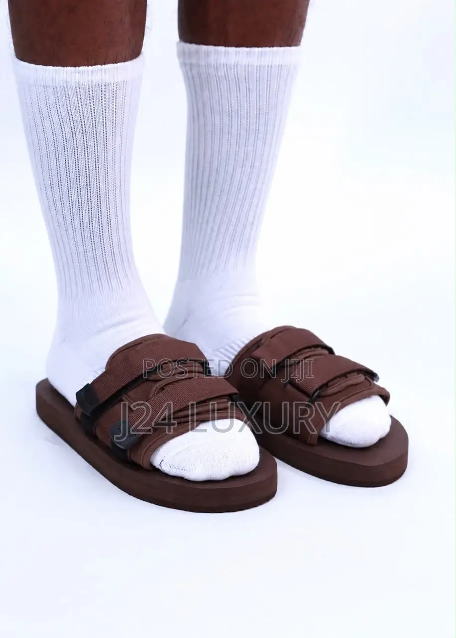 Premium Tech Slides (Low Sole) Available in Store in Four (4) Colors