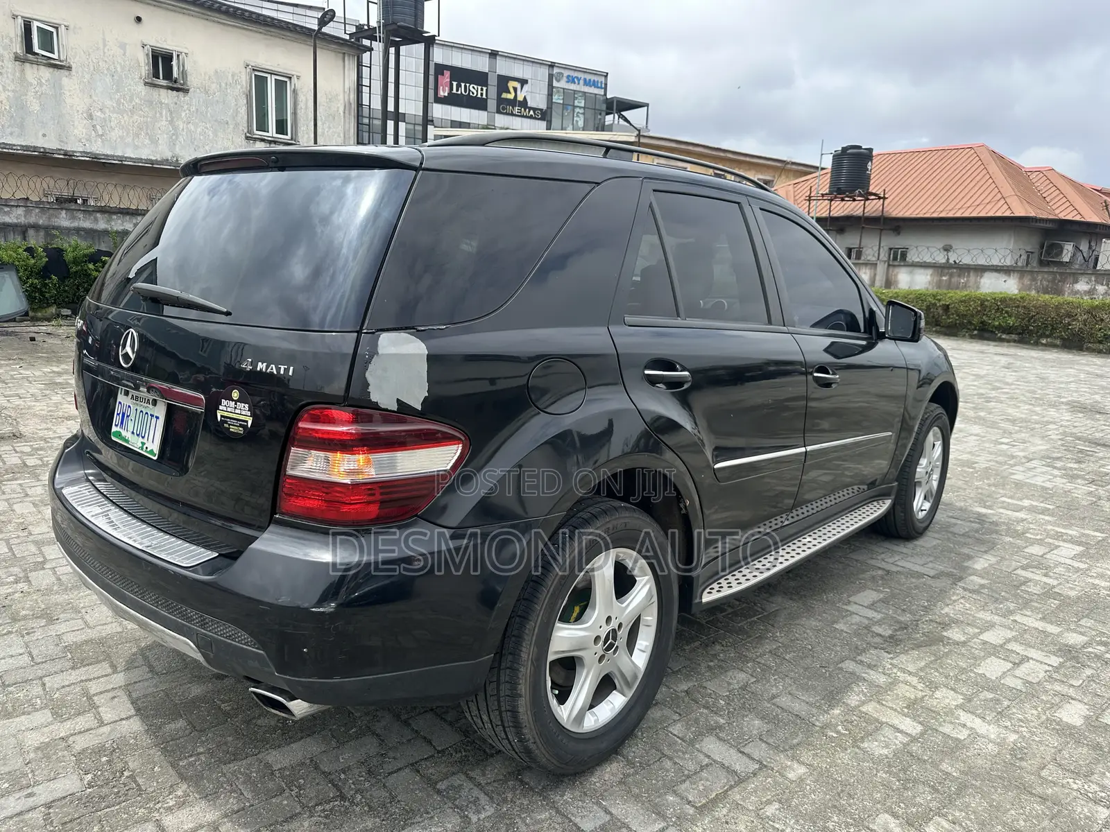 Mercedes-Benz M Class ML 350 4Matic 2008 Black