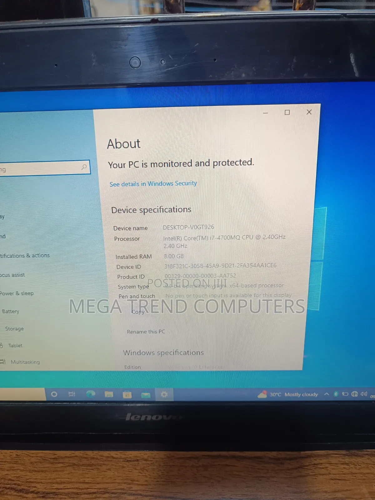 Laptop Lenovo IdeaPad Y410p 8GB Intel Core i7 HDD 750GB