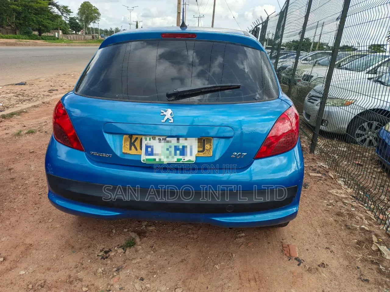 Peugeot 207 Sport 110 2008 Blue