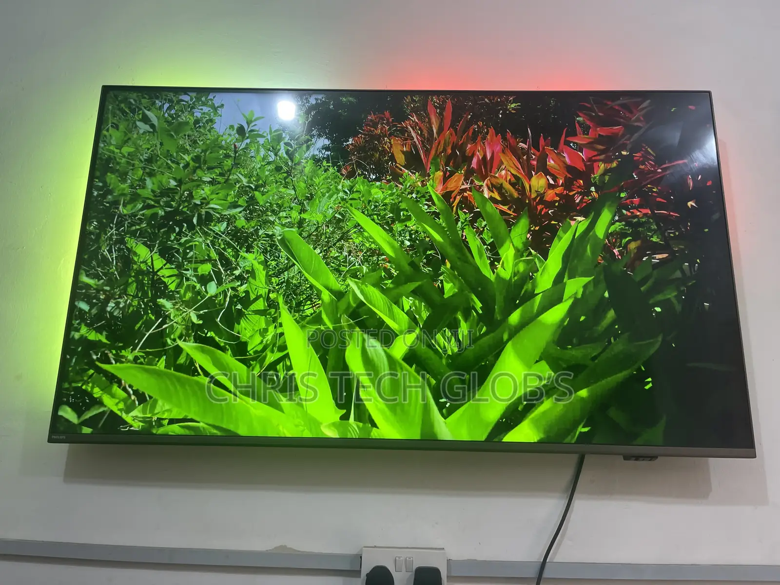 Philip 55inches Android TV 2023 Year Model With Ambi Light Display