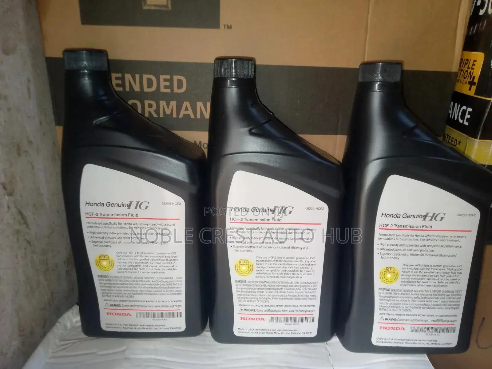 Honda HCF-2 1L for CVT Gearbox Automatic Fluid