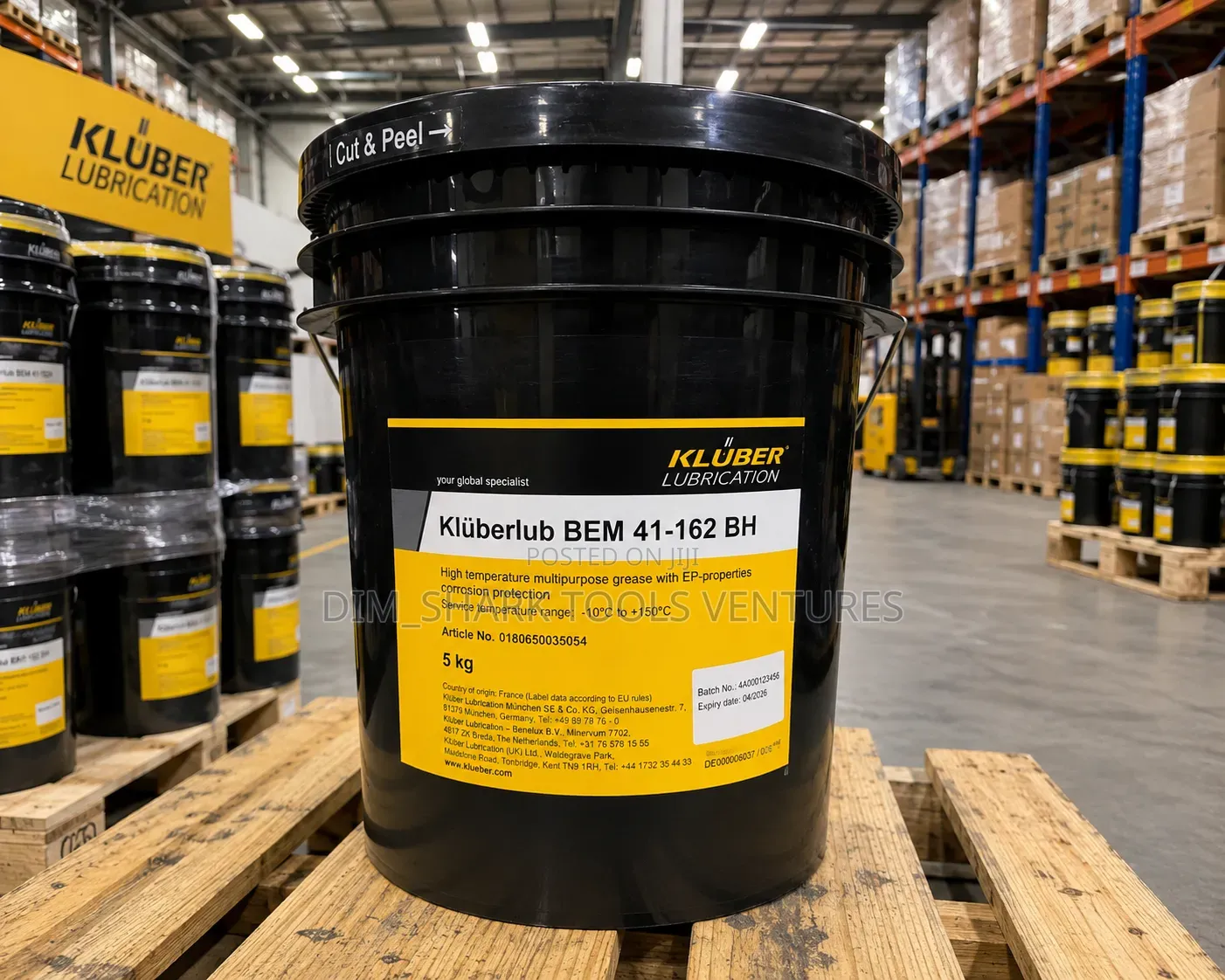 5 Kg Bucket of Klüberlub BEM 41-162 BH