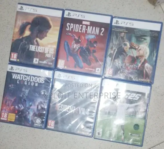 Ps5 Game CDs