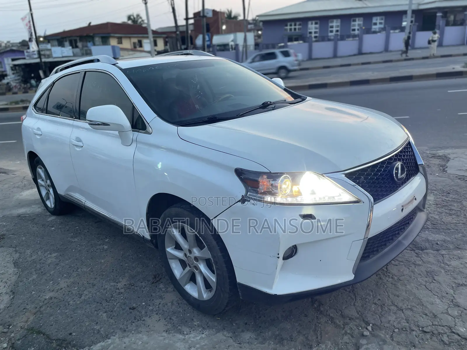 Lexus RX 2012 White