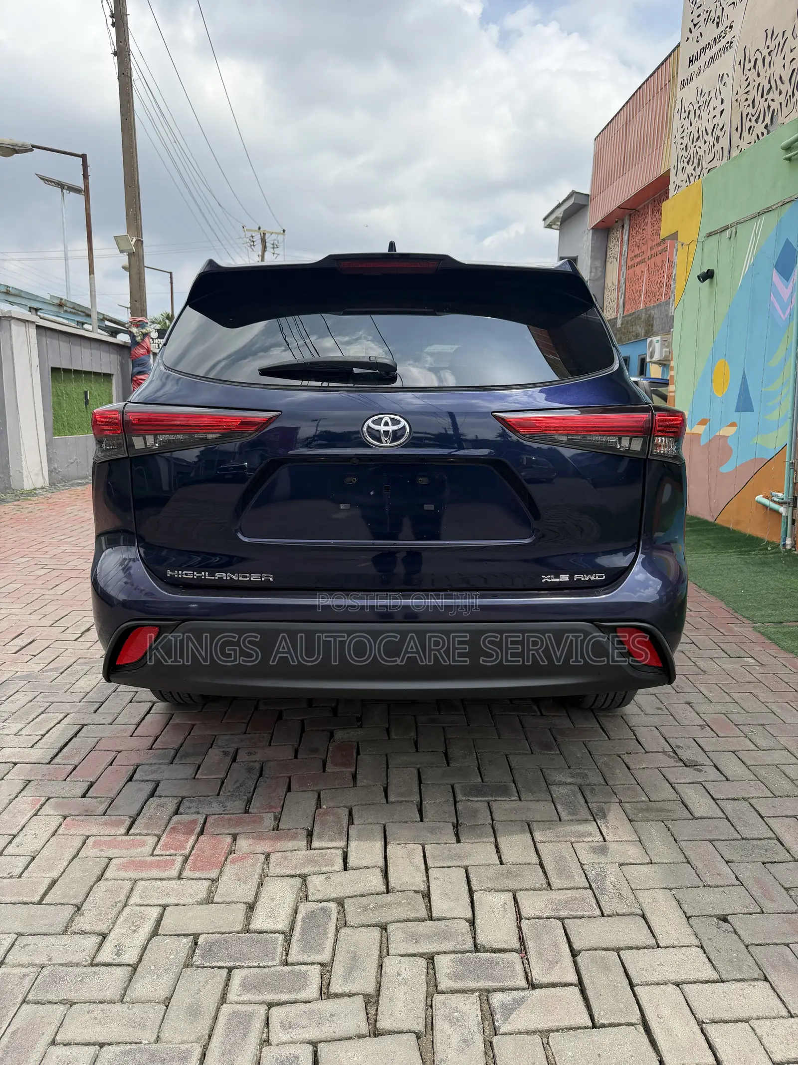 Toyota Highlander XLE AWD 2020 Blue