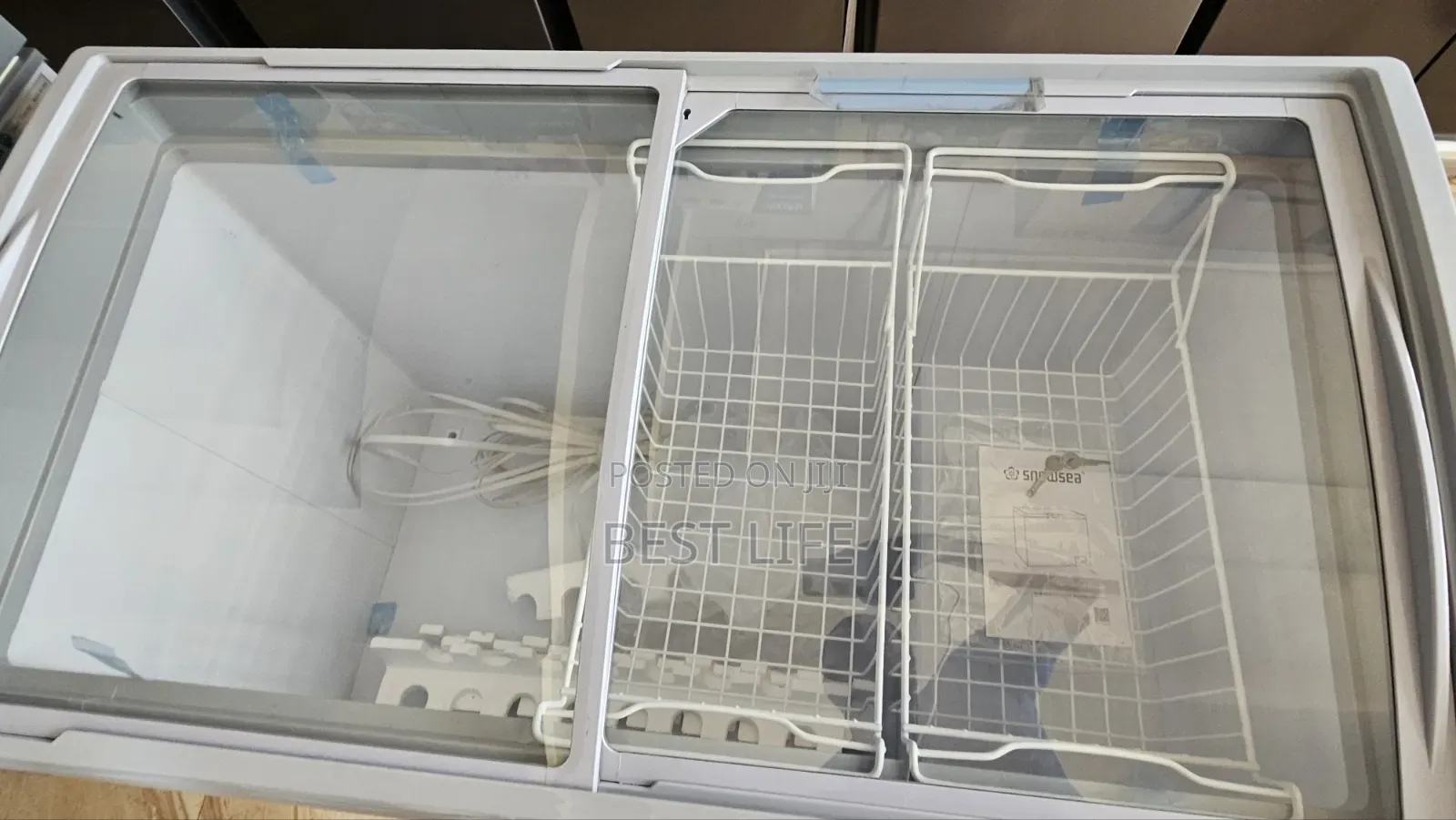 Snowsea 480L Chest Showcase Deep Freezer
