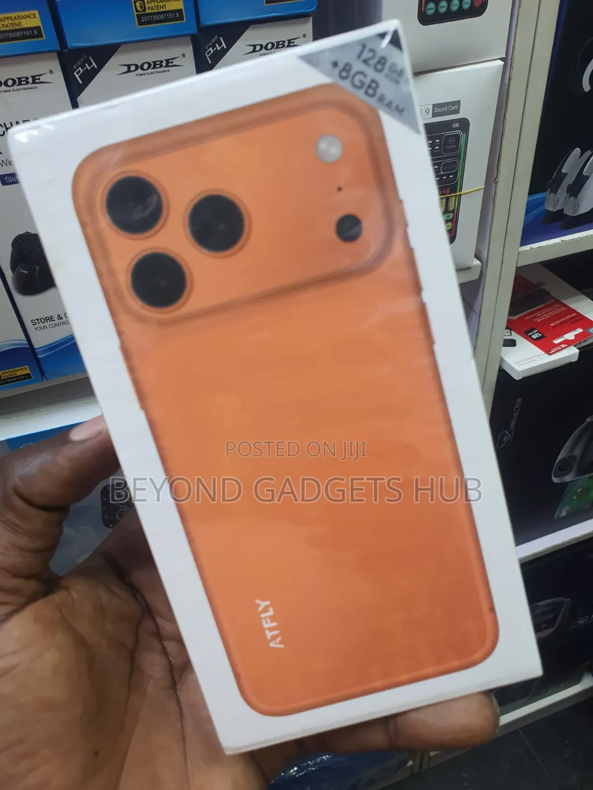 New Mobile Phone 128 GB Orange