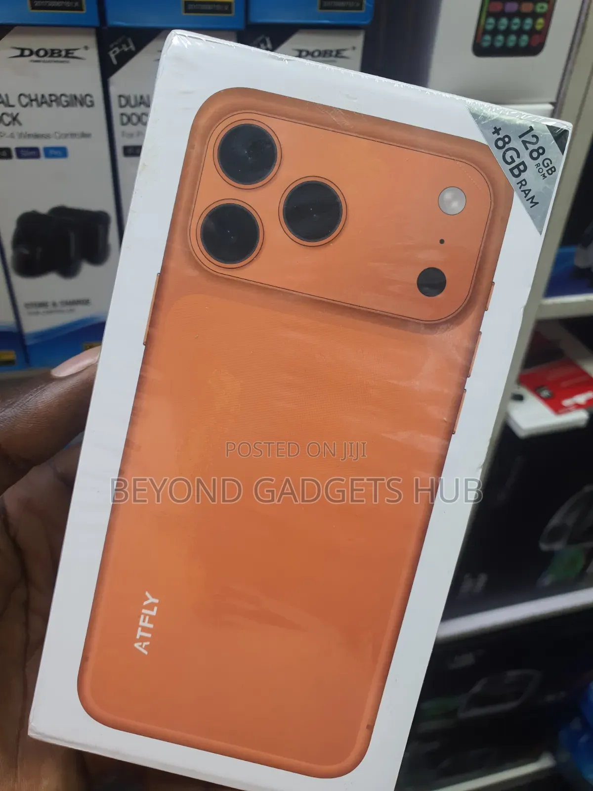 New Mobile Phone 128 GB Orange