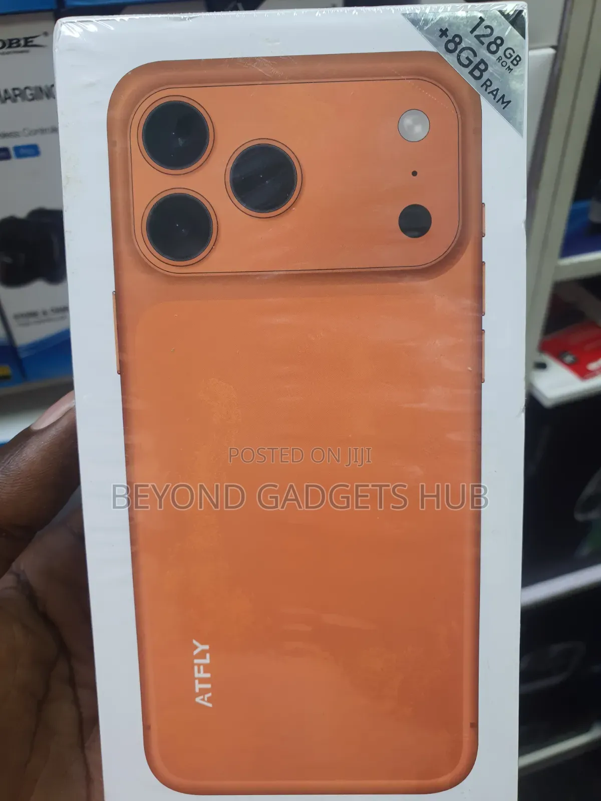 New Mobile Phone 128 GB Orange