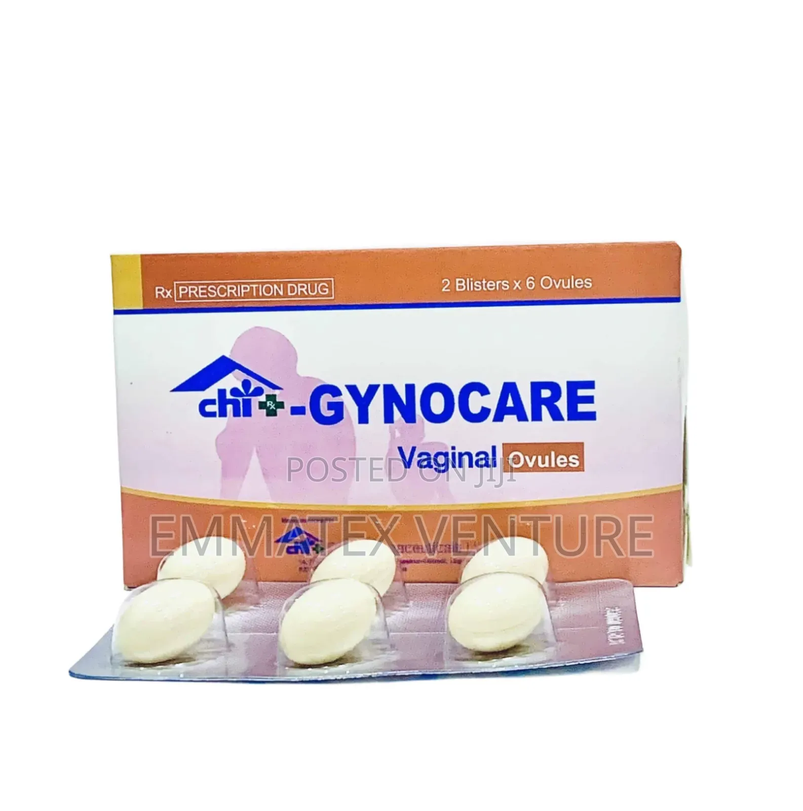 Gynocare Vaginal Ovules 2 Blisters X12