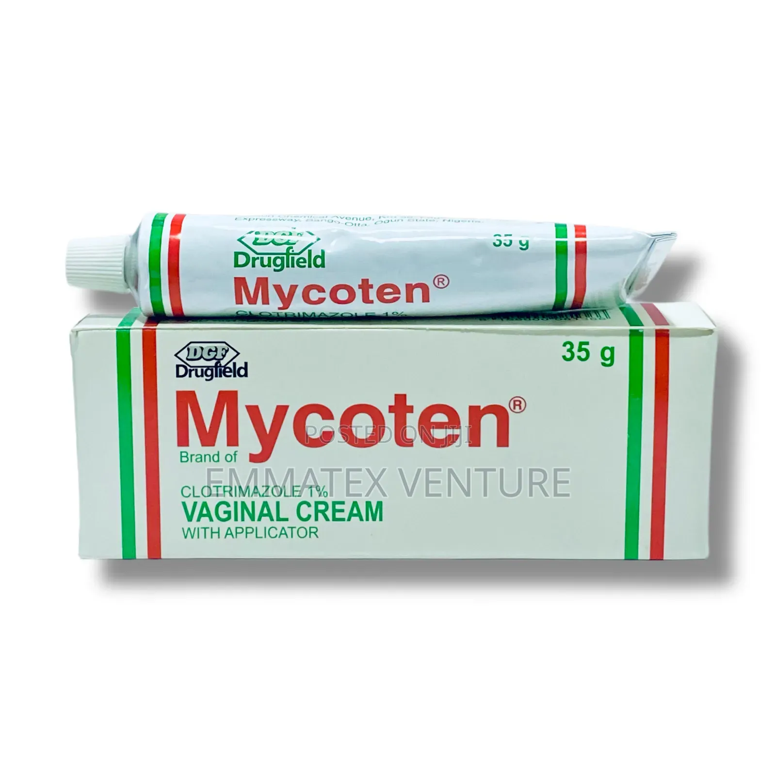 Mycoten Vaginal Cream (Clotrimazole) X35g
