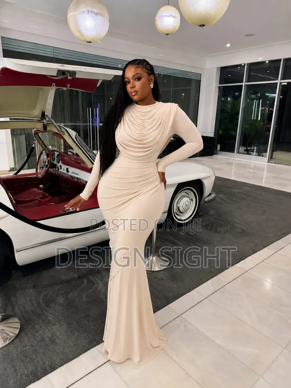 Luxury Ruched Stylish Dress