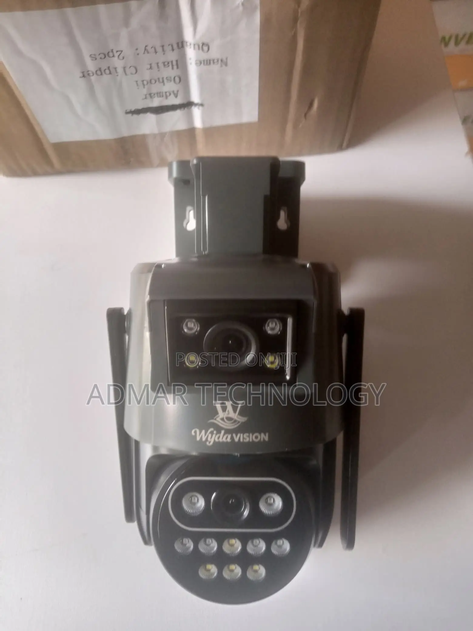 WydaVision 10MP 2-Lens Solar Camera With 64GB Memory Card