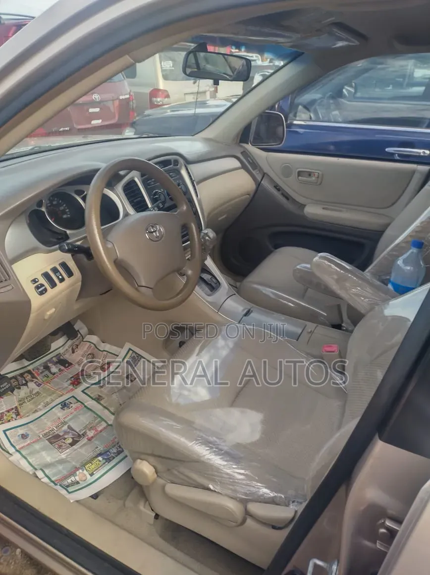 Toyota Highlander 2006 Gold