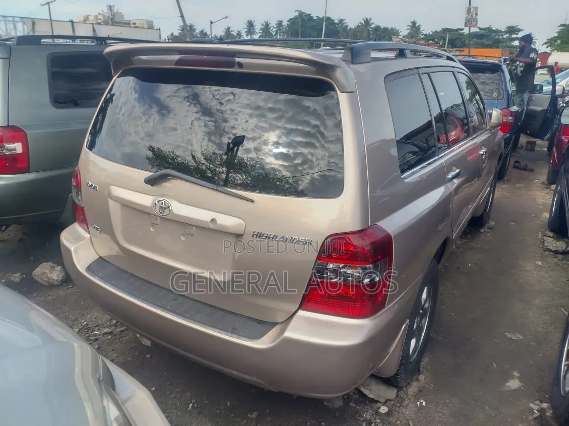Toyota Highlander 2006 Gold