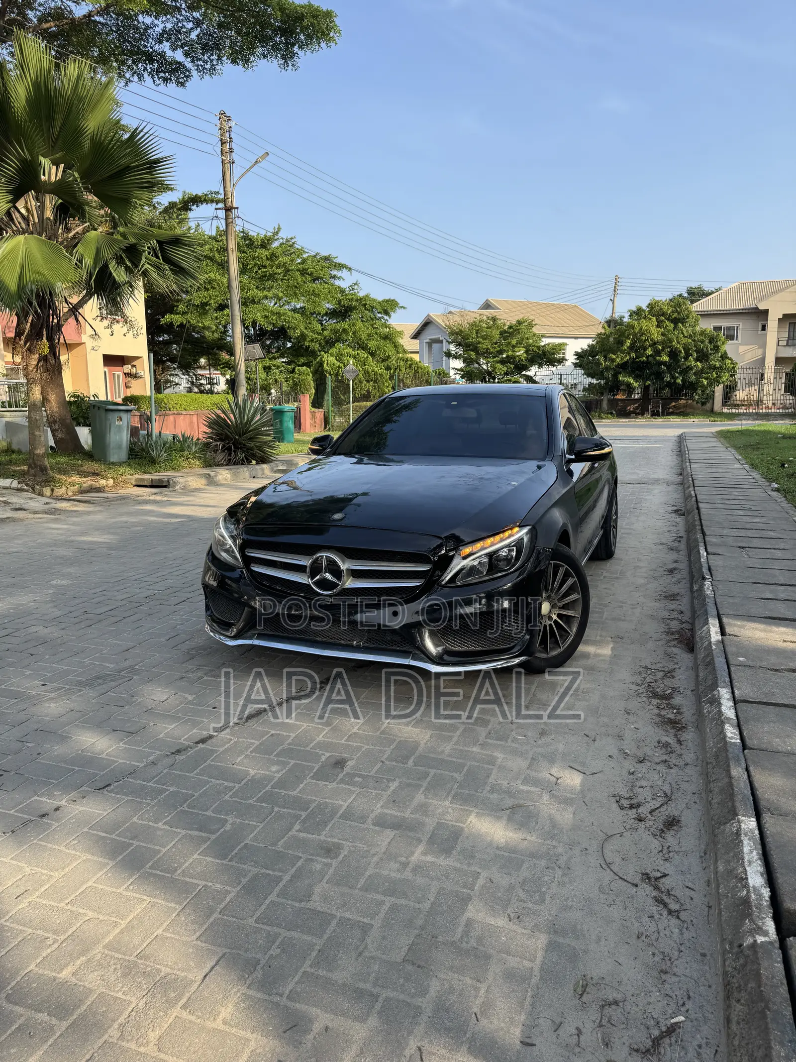 Mercedes-Benz C300 2015 Black