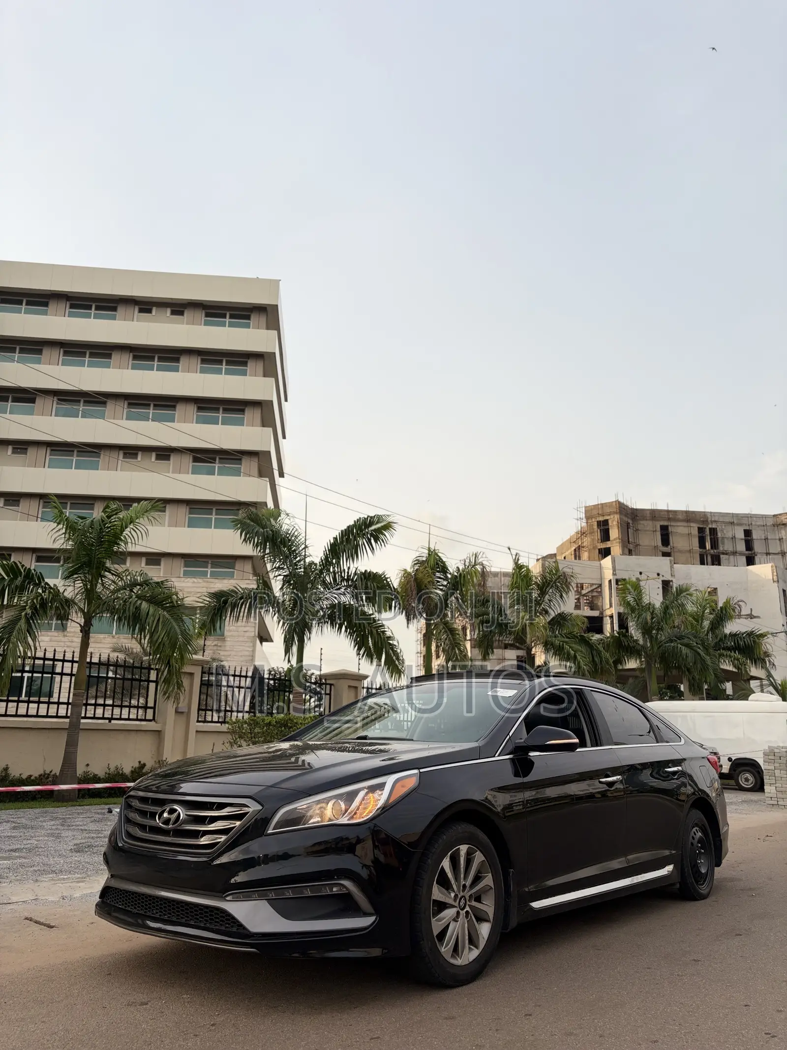 Hyundai Sonata Sport Sedan FWD (2.4L 4cyl 6A) 2017 Black