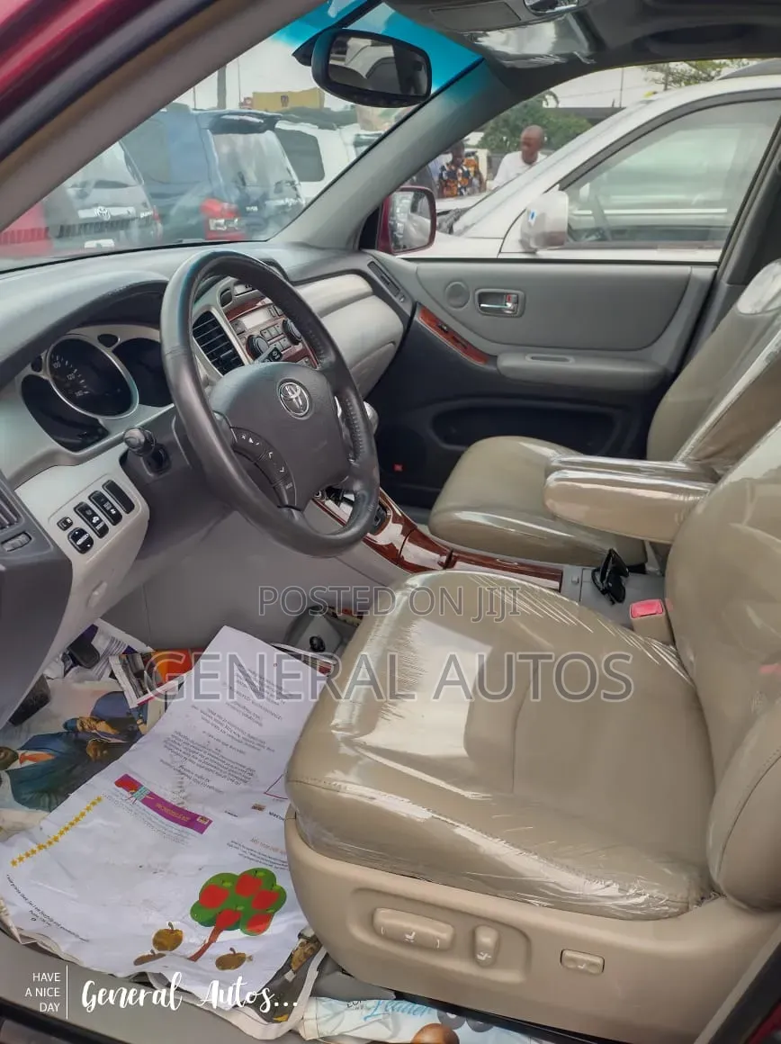 Toyota Highlander 2006 Maroon