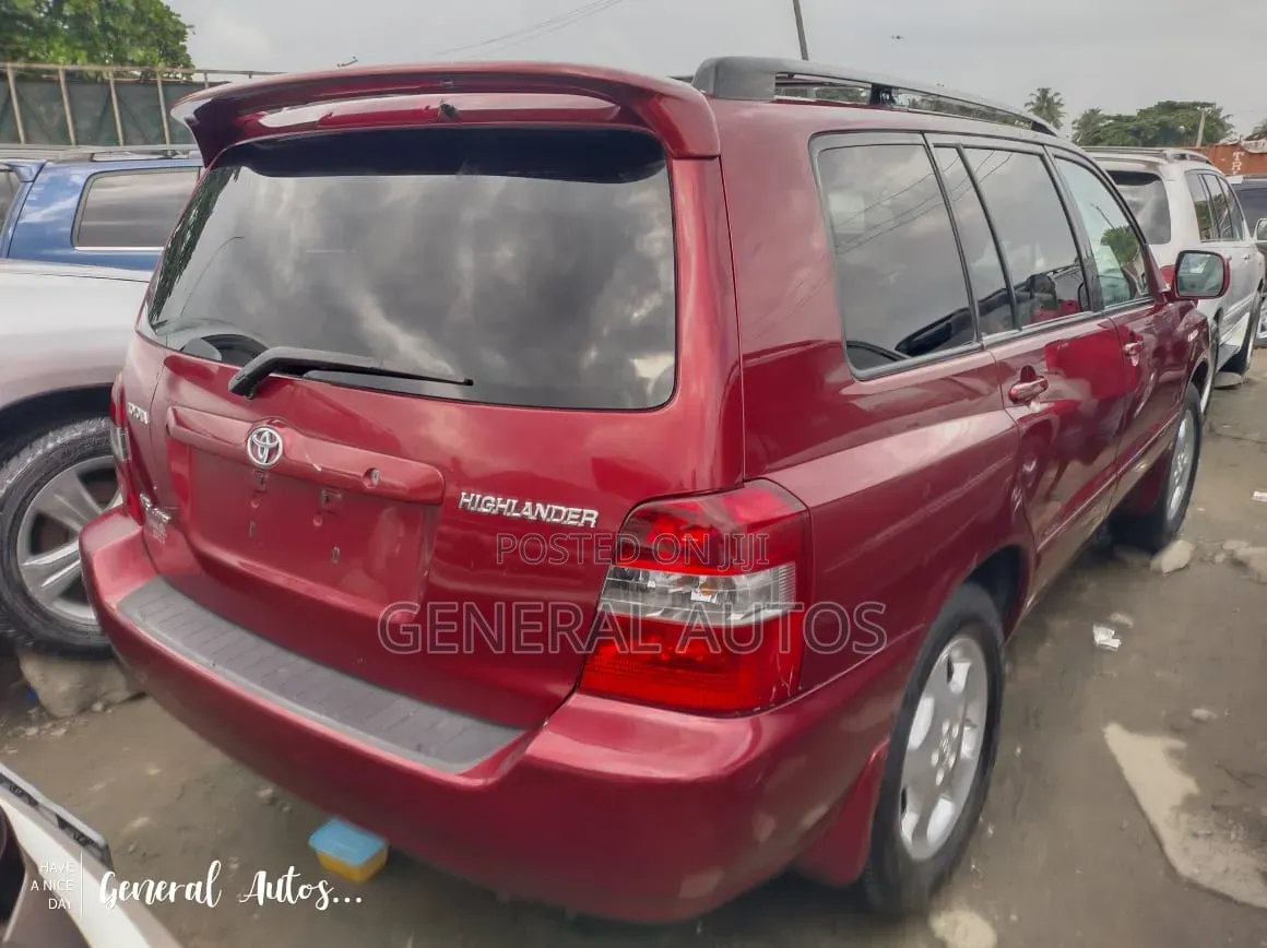Toyota Highlander 2006 Maroon
